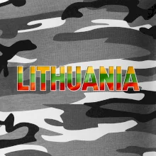 Lithuania - nápis vlajka