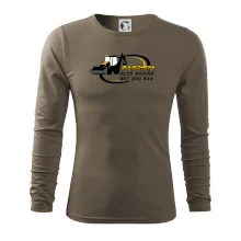 Bagrista v kruhu - vlastní nápis