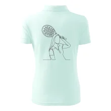 Tenistka  jednim tahem