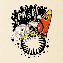 Pá a Pi z kočičí planety (Pecka Design) Pá a Pi z kočičí planety (Pecka Design)