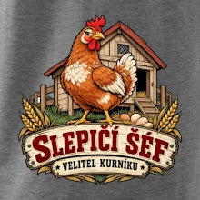 Slepičí šéf velitel kurníku