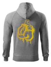 Box rukavice - zlatý potisk