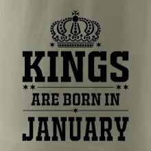 Kings are born in January