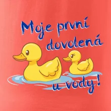 Moje první dovolená u vody - holčička