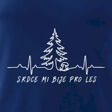 Srdce mi bije pro les