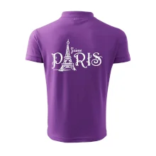 Paris nápis Eiffelovka rovný