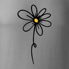 Kopretina - dole na výšku