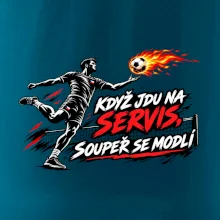Nohejbalový pekelný servis