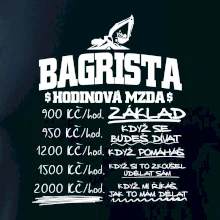 Hodinová mzda bagrista Hodinová mzda bagrista
