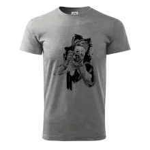 Fotograf kreslený tužkou