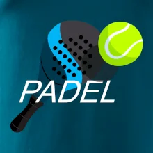 Padel obrazek barevný