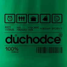 Čárový kód důchodce