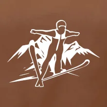 Letící skokan bílý