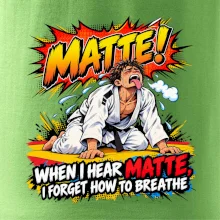 Matte vyčerpání po zápase