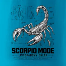 Listopadový štír technický nákres scorpio mode