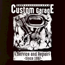 Custom Motorcycle Garage