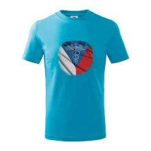 Hrdinové zdravotnictví - Česká vlajka (Pecka design)