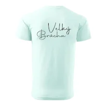 Velký brácha - nápis na zádech