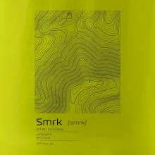 Smrk - vrstevnice v obdélníku