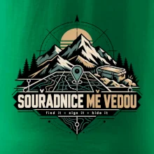 Souřadnice mě vedou horská mapa