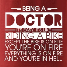 Being a doctor - bike
