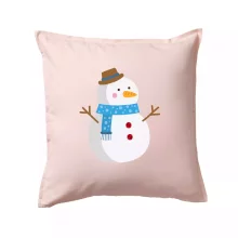 Sněhulák se šálou