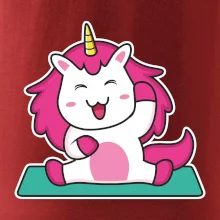 Yoga veselý jednorožec