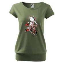 Bull terier anděl (Pecka design)