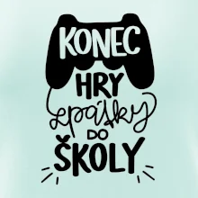 Konec hry, zpátky do školy