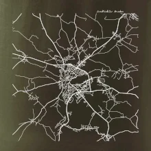 Černobílá mapa  Jindřichův Hradec (37701)