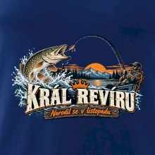 Listopadový rybář král revíru se štikou