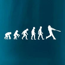 Evoluce baseball pálkař odpal Evoluce baseball pálkař odpal