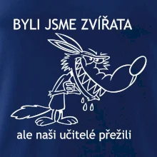 Školní triko - Zvířata