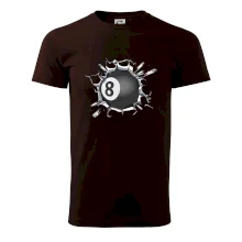 Kulečníková koule v triku