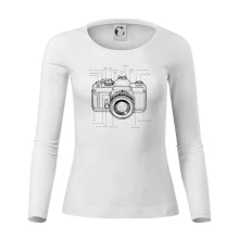 Nákres starý fotoaparát