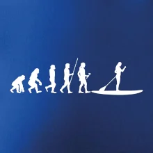 Evoluce paddleboard žena