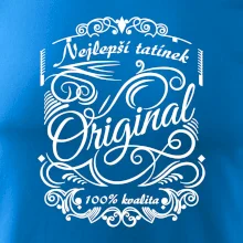 Vintage nejlepší tatínek 100% kvalita