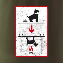 Tričko pro odpůrce sraní na chodníku