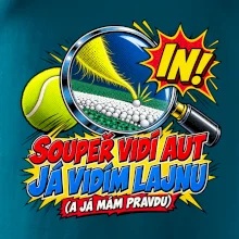 Soupeř vidí aut já vidím lajnu