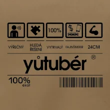 Čárový kód - youtuber