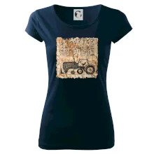 Egyptské hieroglyfy traktor