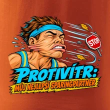 Běžecký protivítr můj sparingpartner