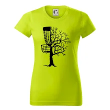 Disc golf pozor strom