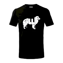 Border kolie písmo v těle