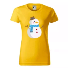 Sněhulák se šálou