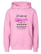 Je těžké být princezna - vlastní nápis