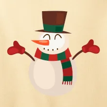 Vánoční sněhulák