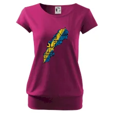 Mapy - názvy měst - Švédsko