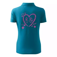 Svatba - kreslené srdce