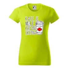 Kafe je moje krevní skupina